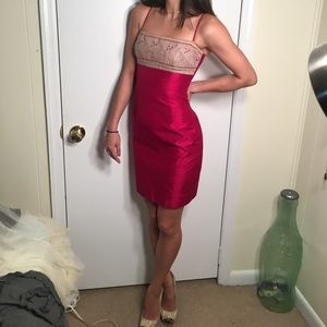 Laundry by Shelli Segal Speghetti strap dress